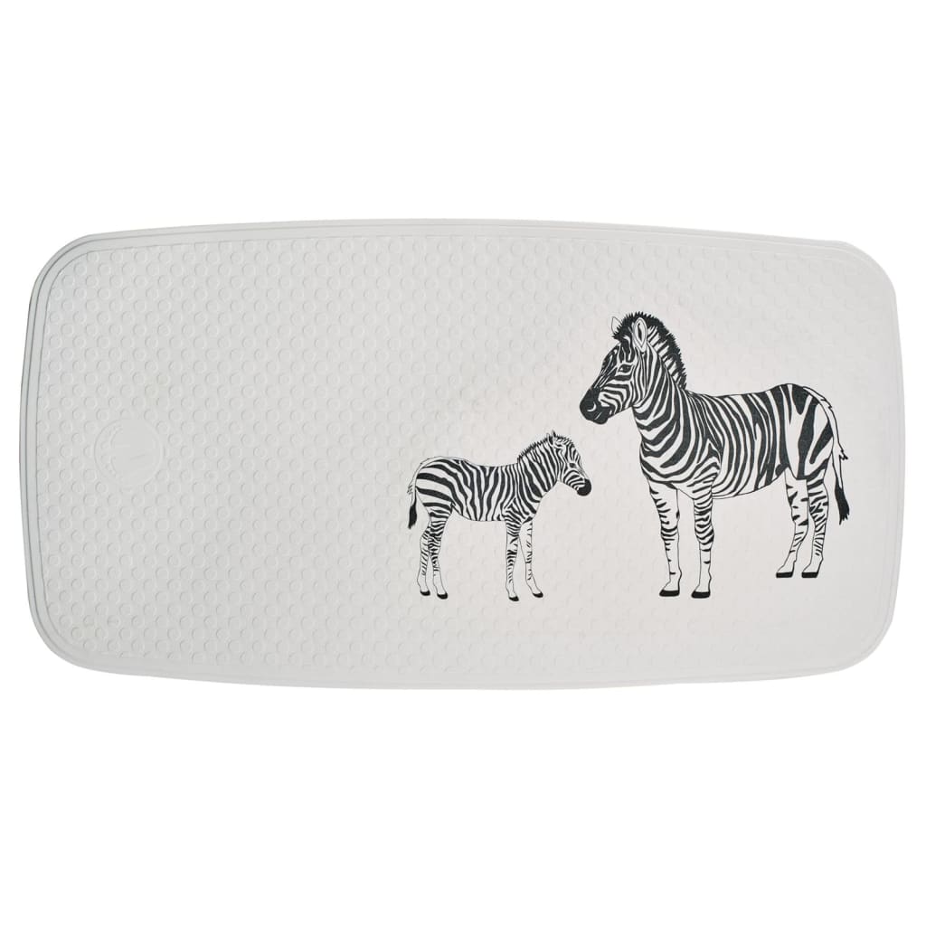 RIDDER Tapis de bain Zebra 38x72 cm Blanc et noir