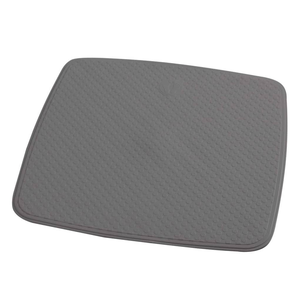 RIDDER Tapis de douche antidérapant Capri Gris ciment 54 x 54 cm