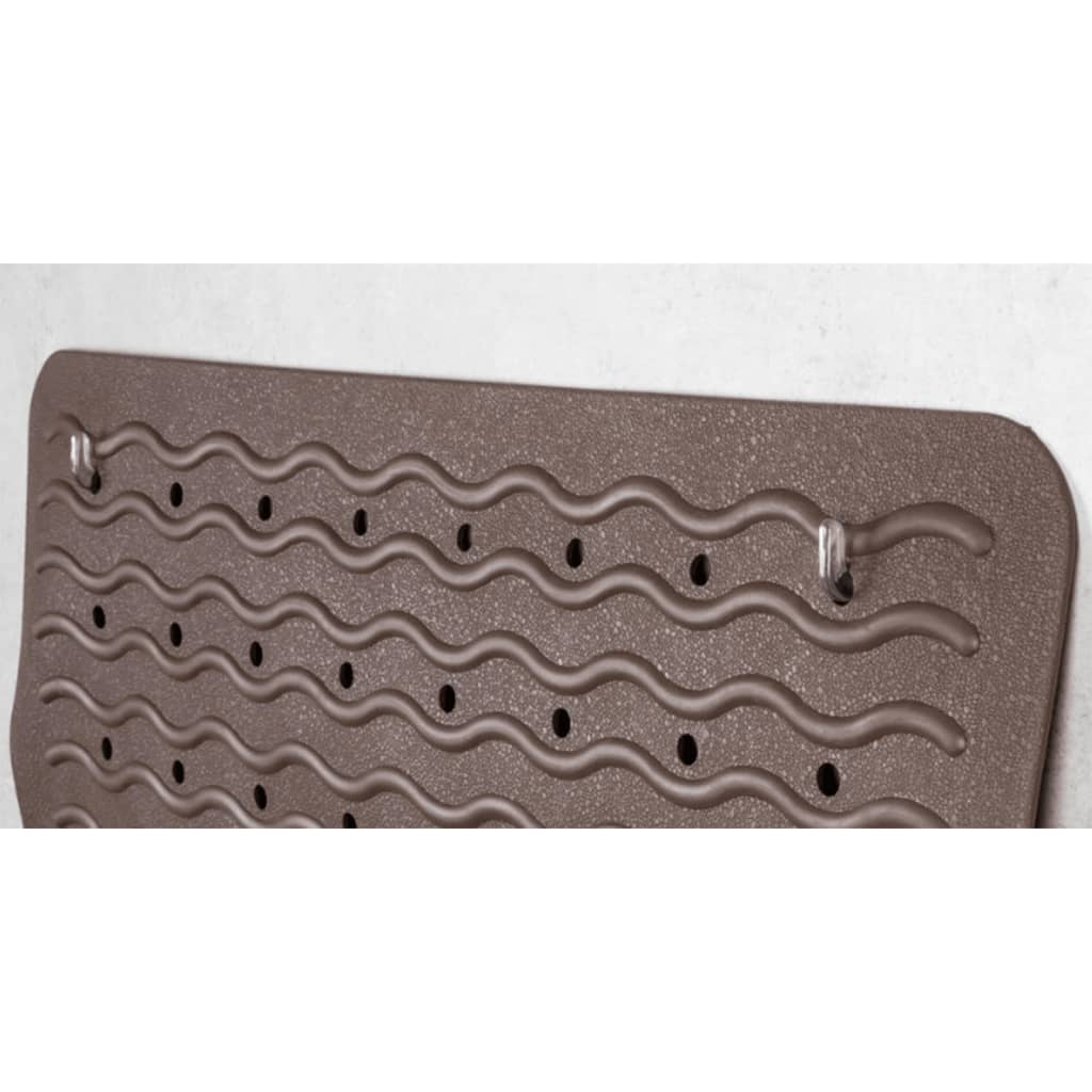 RIDDER Badmat anti-slip Playa 80x38 cm zwart 68310 afbeelding
