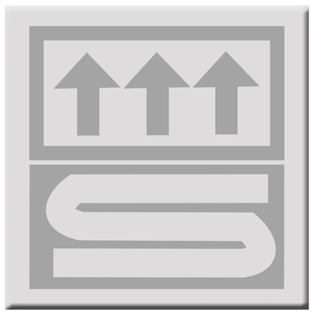 Covor de baie Carl, 55x50 cm, gri, 7102807