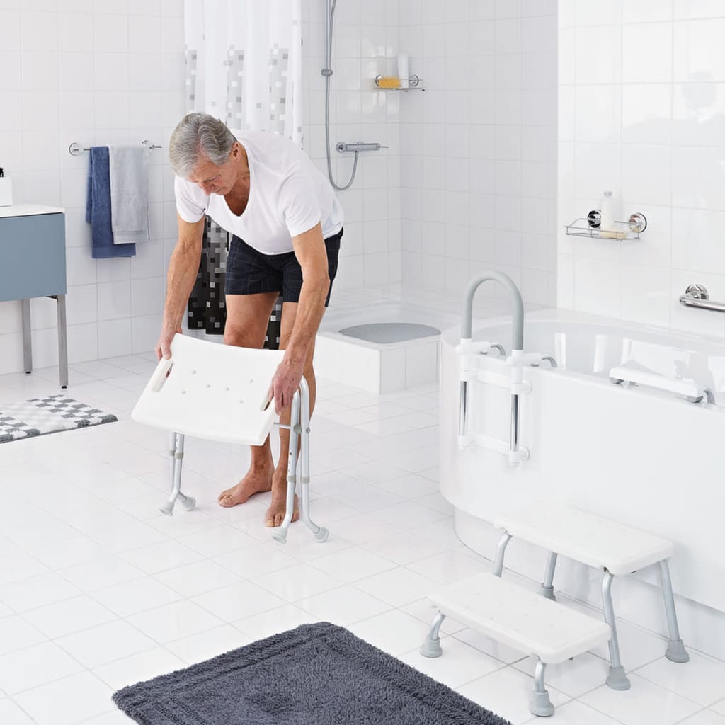 Tabouret Pliable De Salle De Bain 110 Kg Blanc A0050301 RIDDER 14 width=274