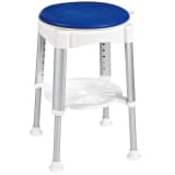 RIDDER Sgabello da Bagno Girevole 150 kg Blu A0050401