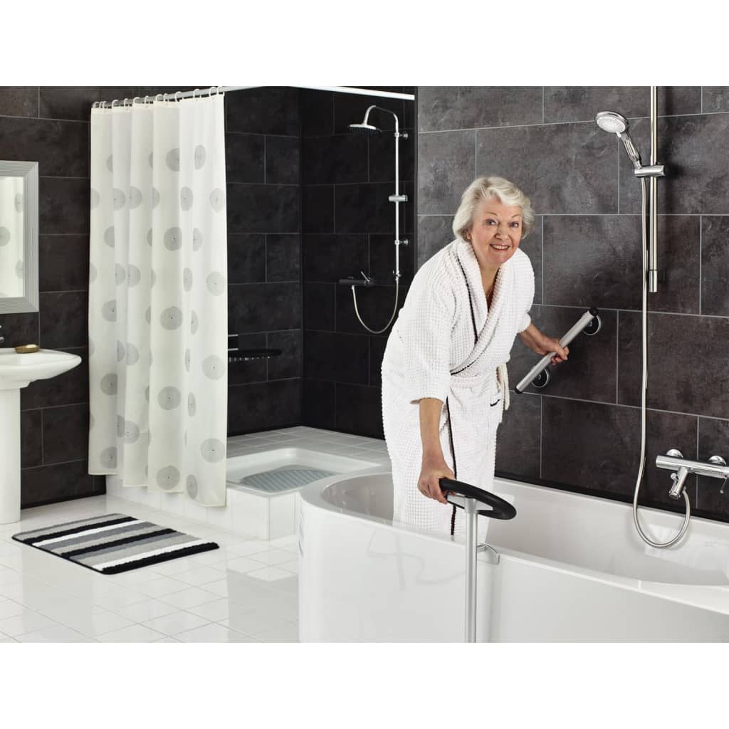 Ridder Haltegriff Premium 30 cm Aluminium Chrom und Schwarz