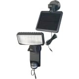Applique murale solaire 12 LED Noir
