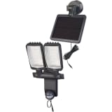 Applique murale solaire 12 LED Noir