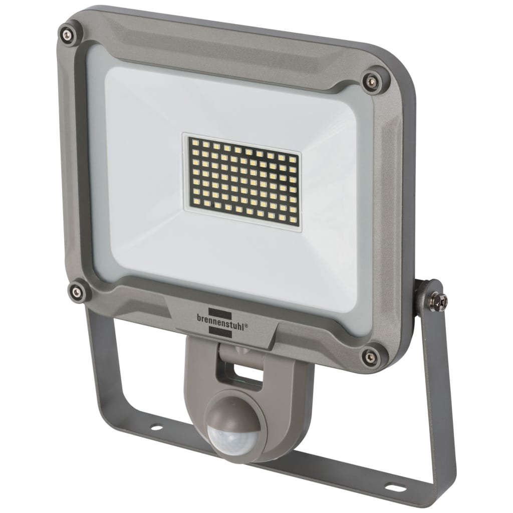 Brennenstuhl LED Floodlight met Sensor 50 W 4770 lm Zilver