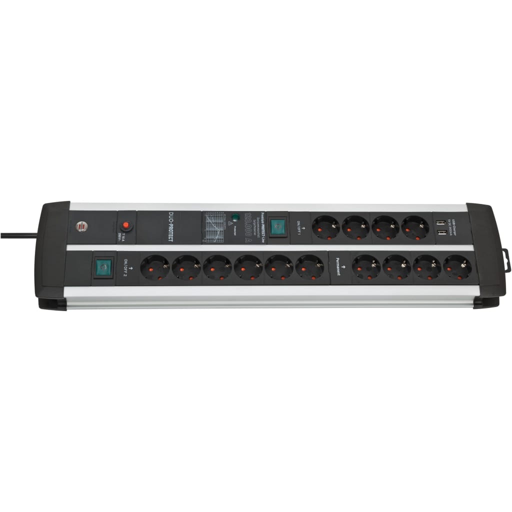 

Brennenstuhl Stekkerdoos 14-voudig Premium-Protect-Line 120000 A