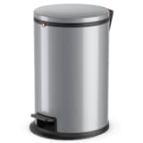 Hailo Tretmülleimer Pure Größe M 12 L Silber 0517-020