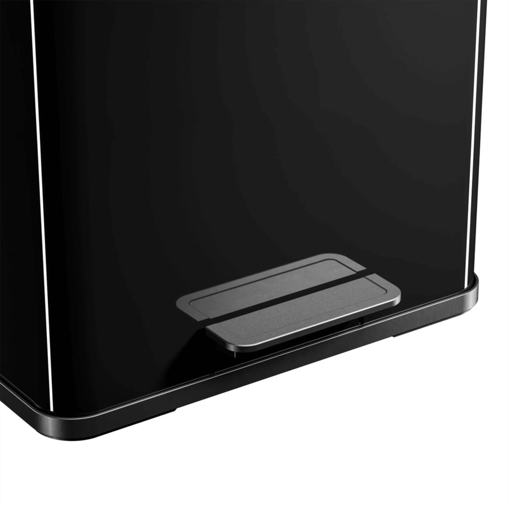 Pedal Bin Oko Duo Plus Size L 17 L+9 L Black 0630-260 Hailo 12 width=274