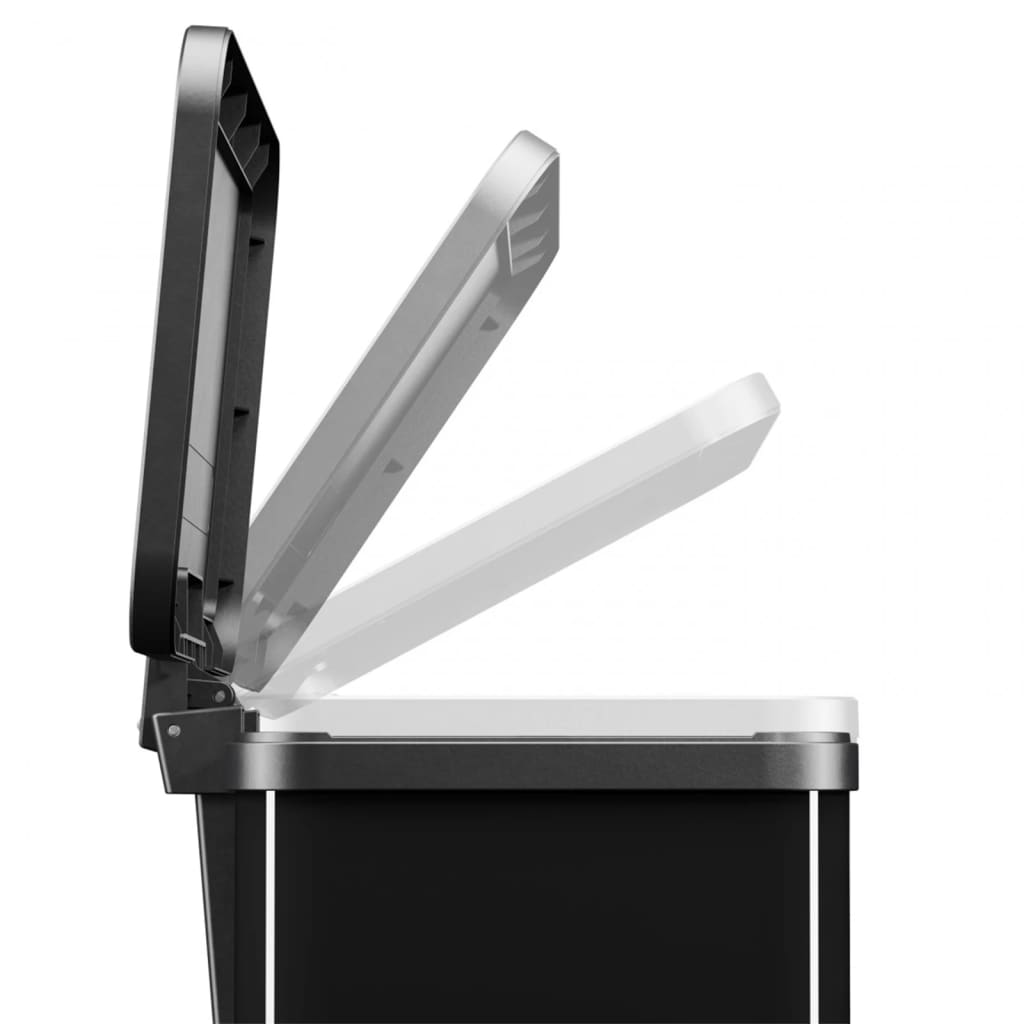 Pedal Bin Oko Duo Plus Size L 17 L+9 L Black 0630-260 Hailo 13 width=274