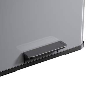 Hailo Pedaalemmer Oko Trio Plus maat L 3x9 L zilver 0633-220