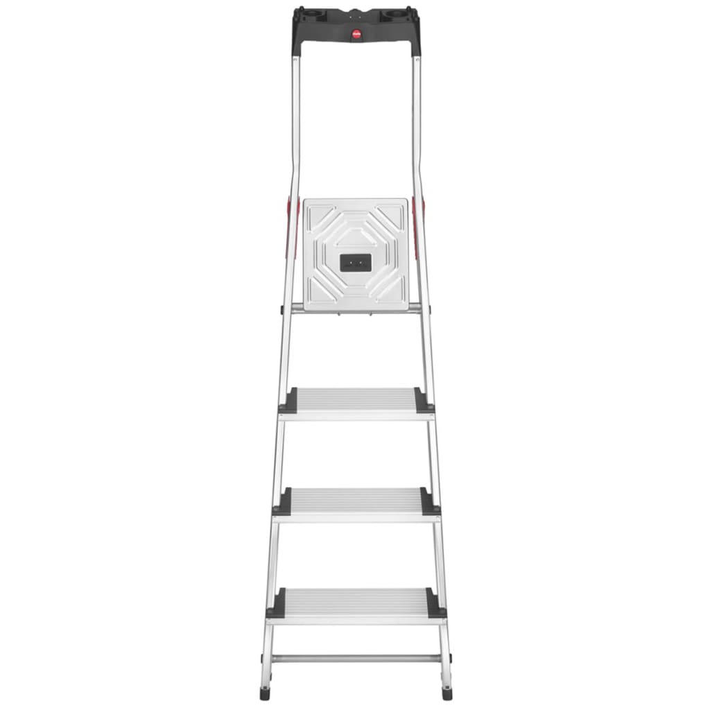 VidaXL - Hailo Trapladder ComfortLine XXL 147 cm aluminium 8040-415