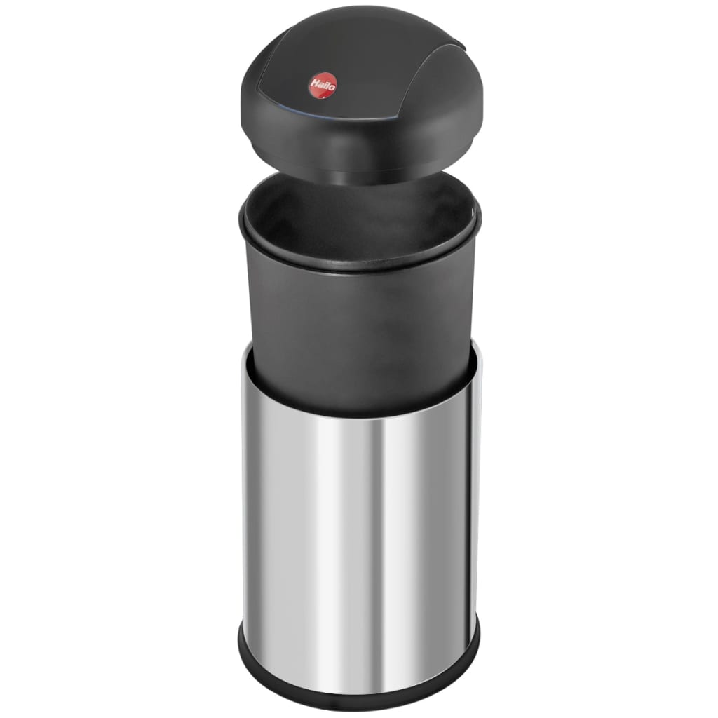

Hailo Afvalbak Sienna Swing maat S 4 L roestvrij staal 0704-920