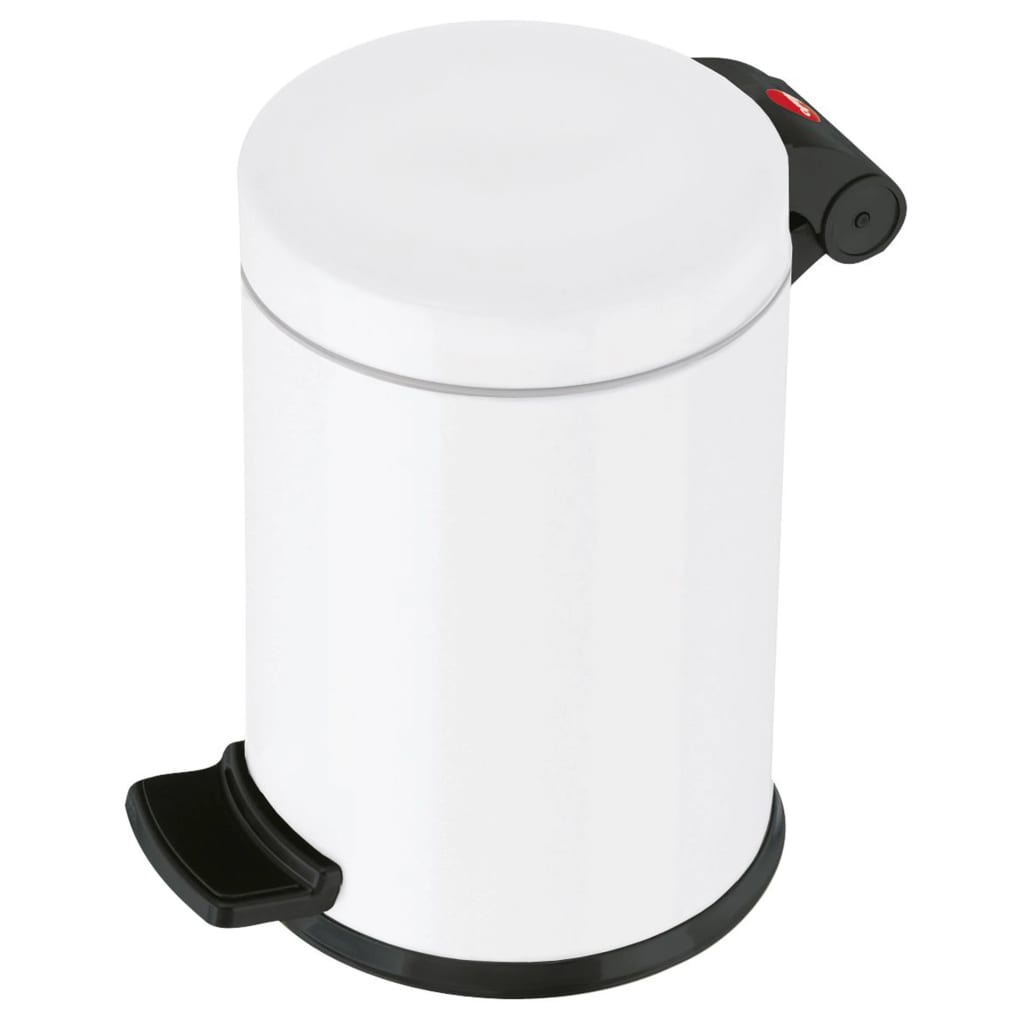 

Hailo Pedaalemmer Solid S 4 L wit