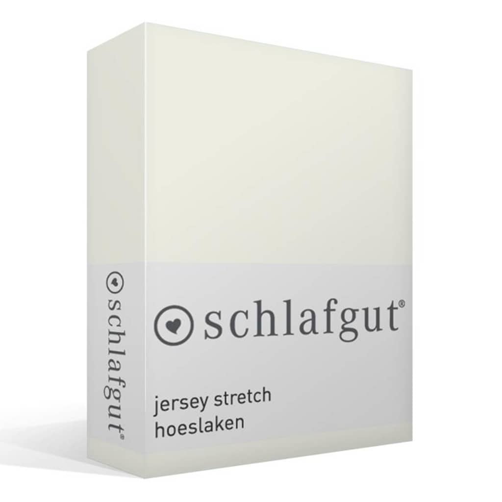 Afbeelding Merkloos Schlafgut jersey stretch hoeslaken - 2-persoons (120/130x200/220 cm) door Vidaxl.nl
