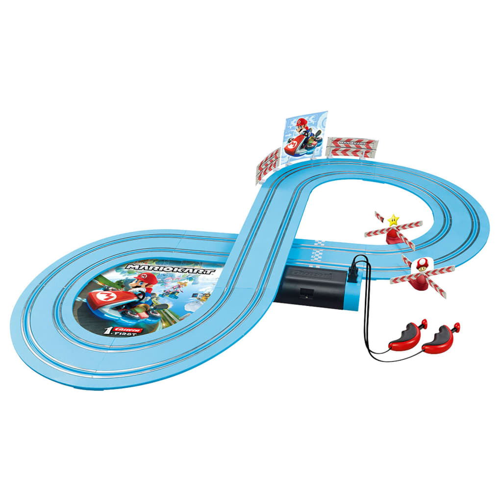 Carrera FIRST Zestaw tor&oacute;w i samochod&oacute;w Nintendo Mario Kart, 1:50