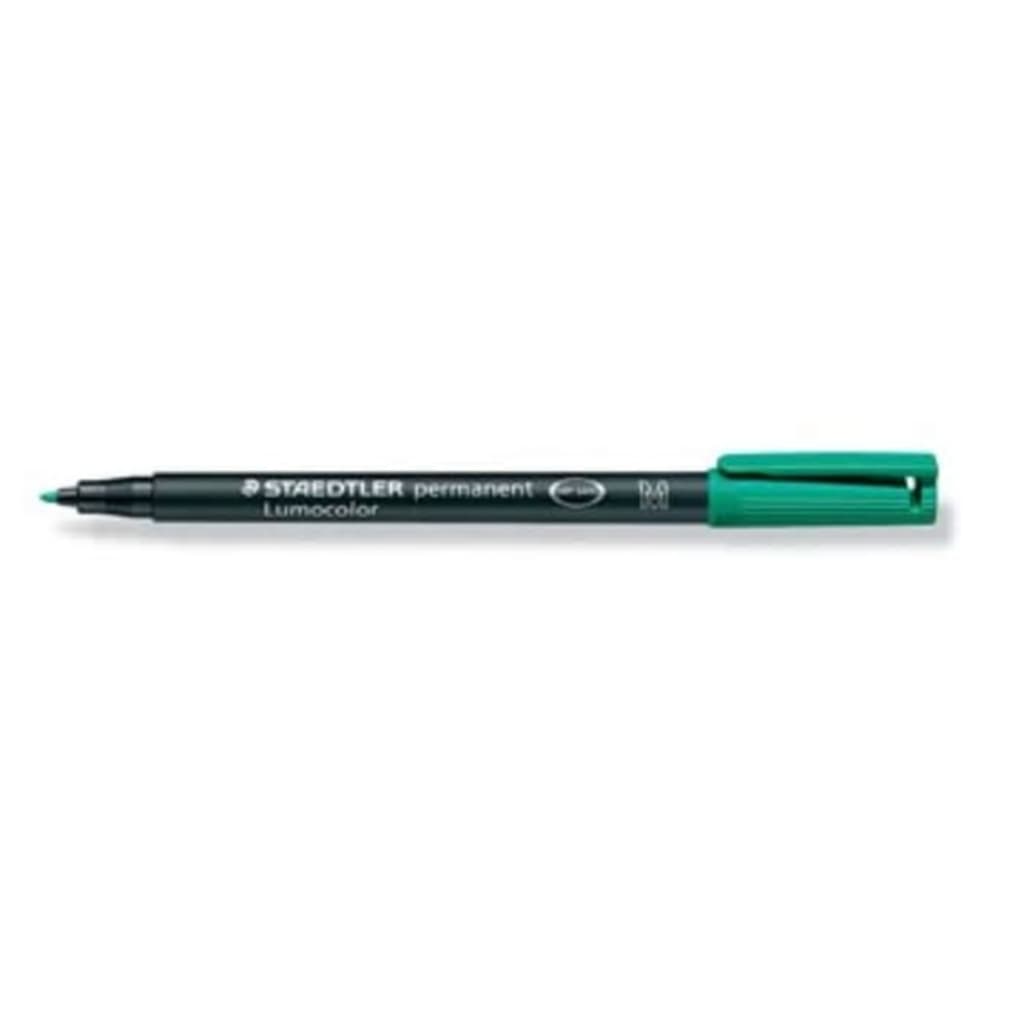 STAEDTLER OHP-marker Lumocolor Permanent groen, medium 1 mm