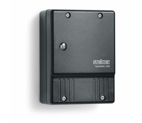 Steinel Photoelectric Lighting Controller NightMatic 2000 Black