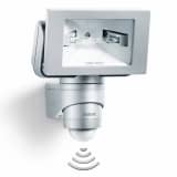 Vonkajší halogénový reflektor Steinel HS 150 DUO Platinum farba