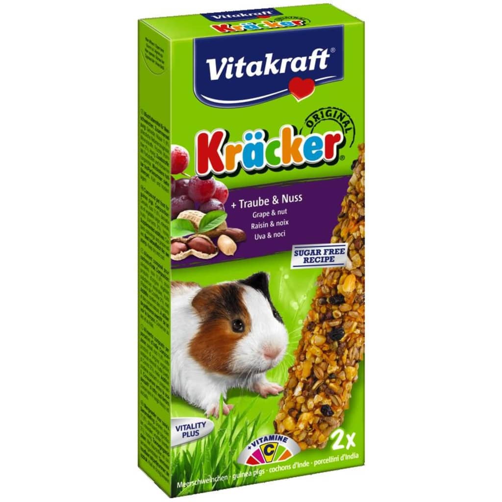 Afbeelding Vitakraft Cavia Kracker - Knaagdiersnack - Noten door Vidaxl.nl