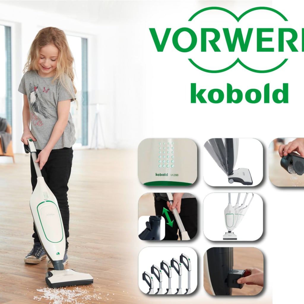 

VORWERK Kinderstofzuiger snoerloos Kobold VK200