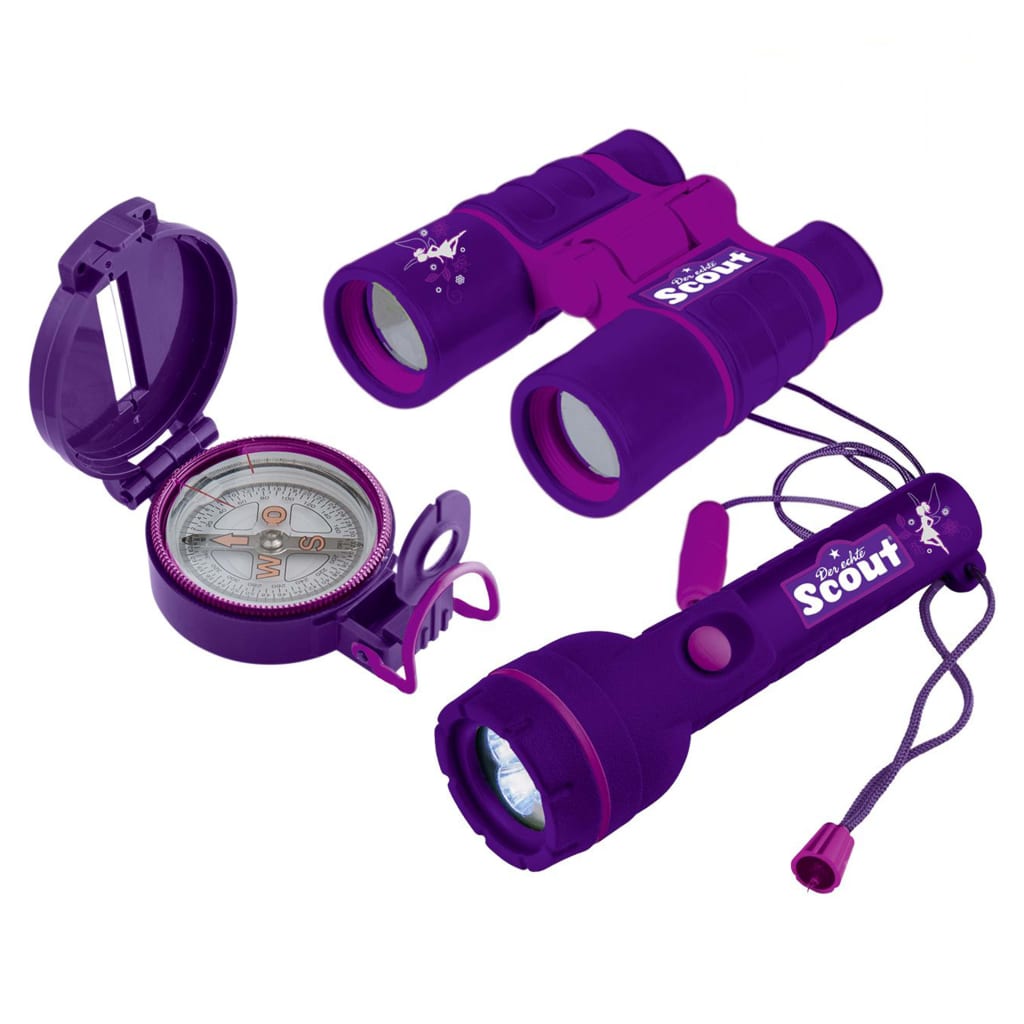 

Scout Avontuurset 3-delig paars