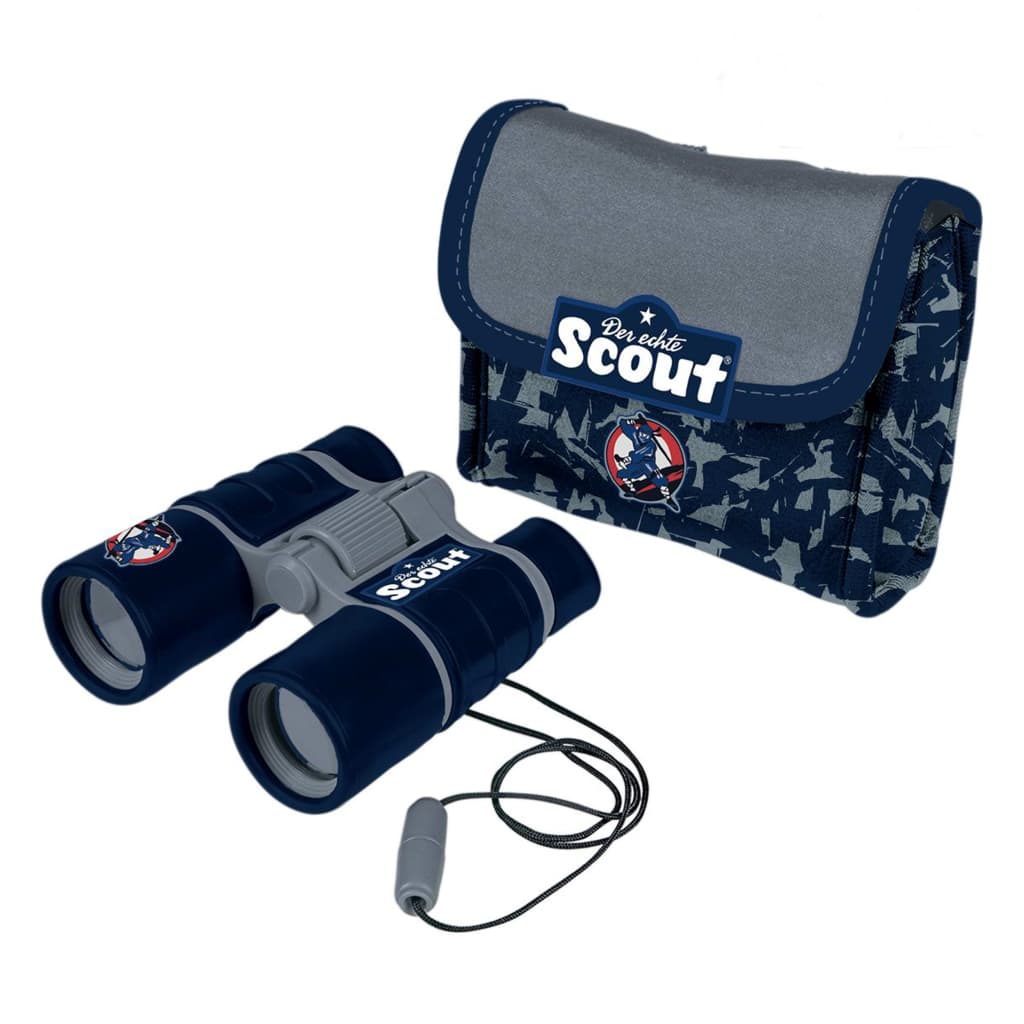 

Scout Kinderverrekijker met heuptas neopreen blauw