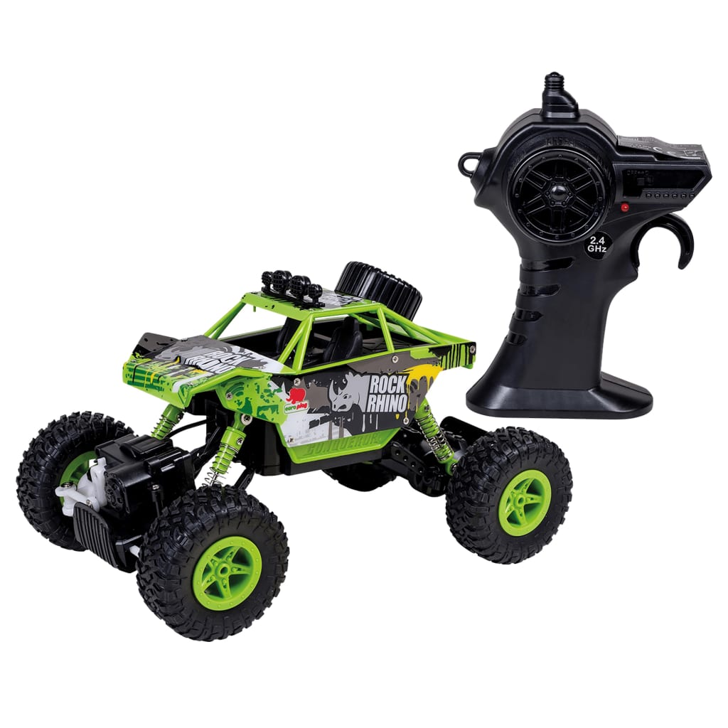 Afbeelding Happy People RC Monstertruck Rock Rhino 27 cm groen door Vidaxl.nl