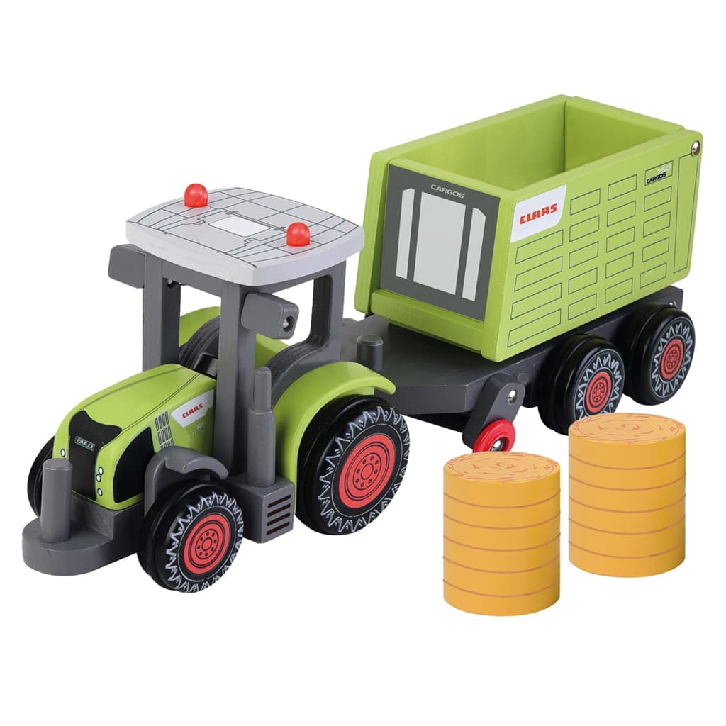 Bild von CLAAS Spielzeug-Traktor mit Anhänger Axion 870+ Cargos 9500 35 cm
