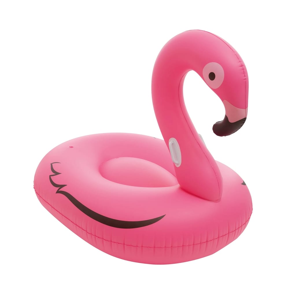 Happy People opblaasbare flamingo 160 x 116 x 120 cm roze