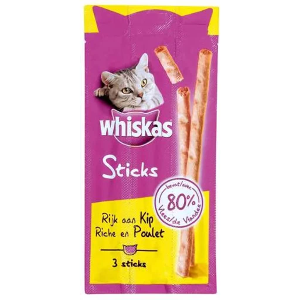 Afbeelding Whiskas Sticks voor de kat Kip door Vidaxl.nl