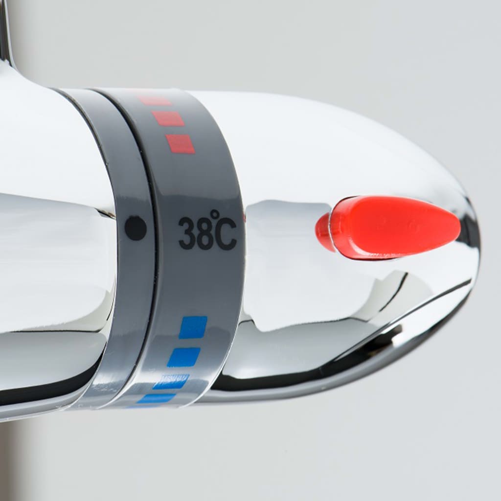 

SCHÜTTE Douchemengkraan thermostatisch SUPRA chroomkleurig