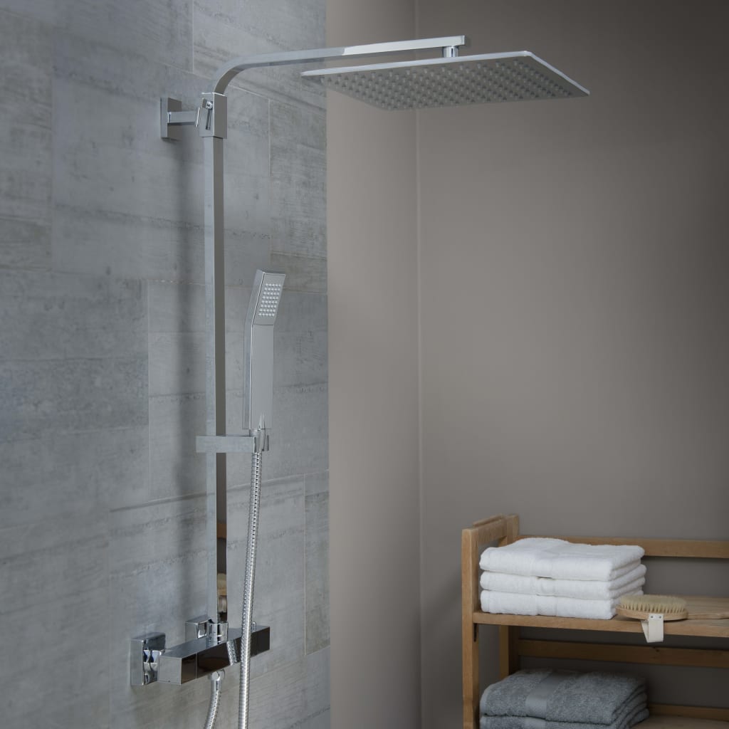 SCHÜTTE Douchesysteem SUMBA dubbel thermostatisch afbeelding
