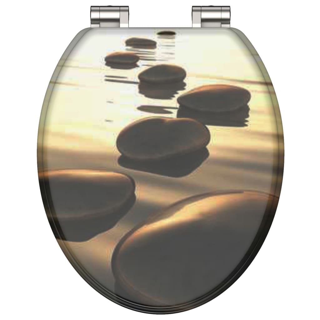 

SCHÜTTE Toiletbril soft-close SEA STONE