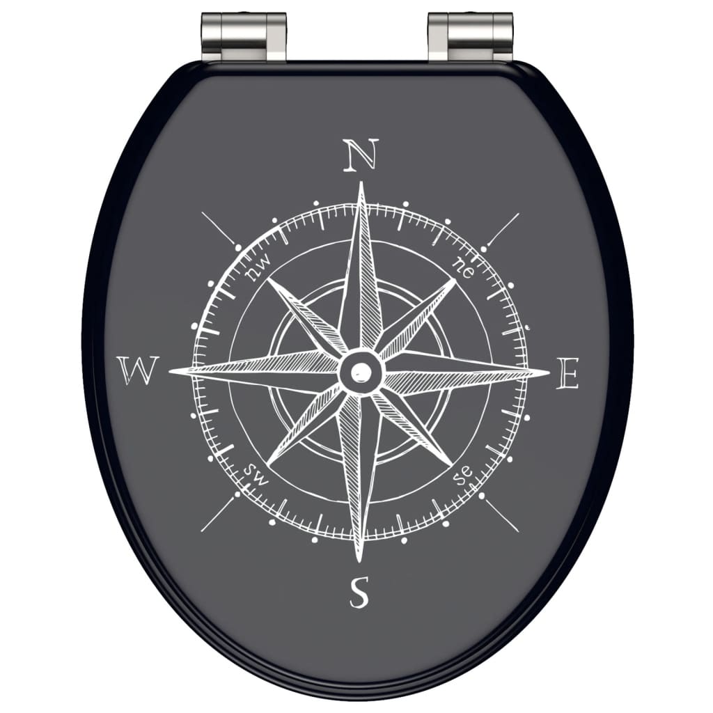 

SCHÜTTE Toiletbril met soft-close COMPASS