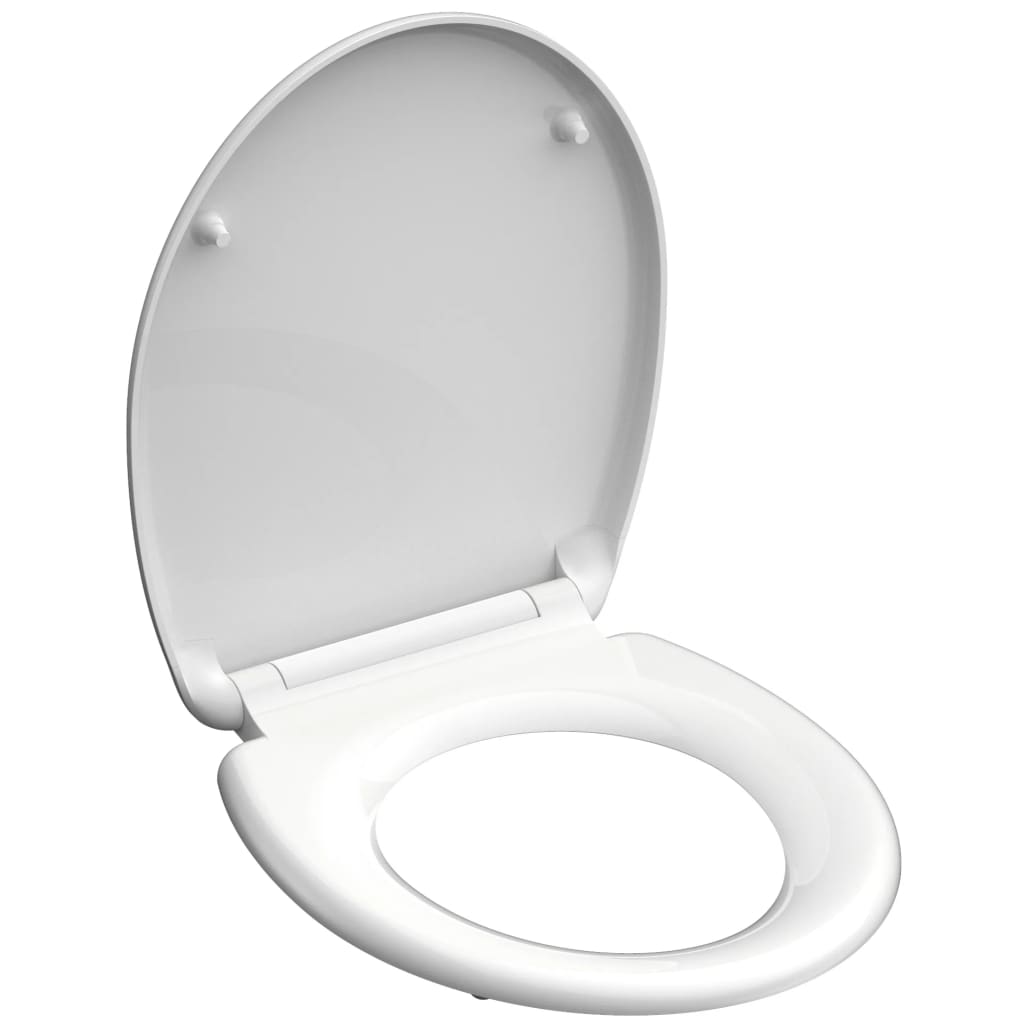 bereiken Zijn bekend Inferieur SCHÜTTE Toiletbril WHITE Duroplast Toiletpot WC-bril Meerdere Afmetingen  vidaXL | eBay