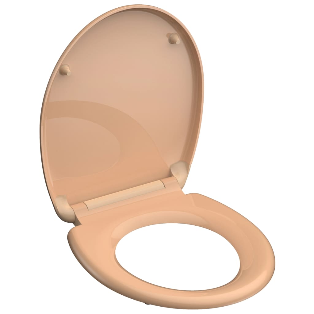 

SCHÜTTE Toiletbril met soft-close quick-release BEIGE duroplast