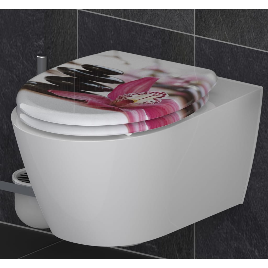 SCHÜTTE toiletsæde med soft close-funktion og quick-release WELLYNESS