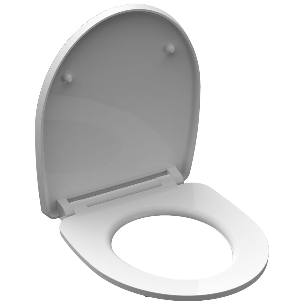 

SCHÜTTE Toiletbril met soft-close ICEBERG duroplast hoogglans