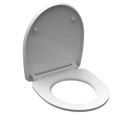 SCH&Uuml;TTE Duroplast korkeakiilto WC-istuin Soft-Close HAPPY ELEPHANT