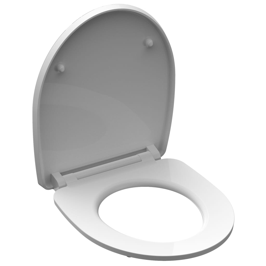 

SCHÜTTE Toiletbril met soft-close BROKEN GLASS duroplast hoogglans