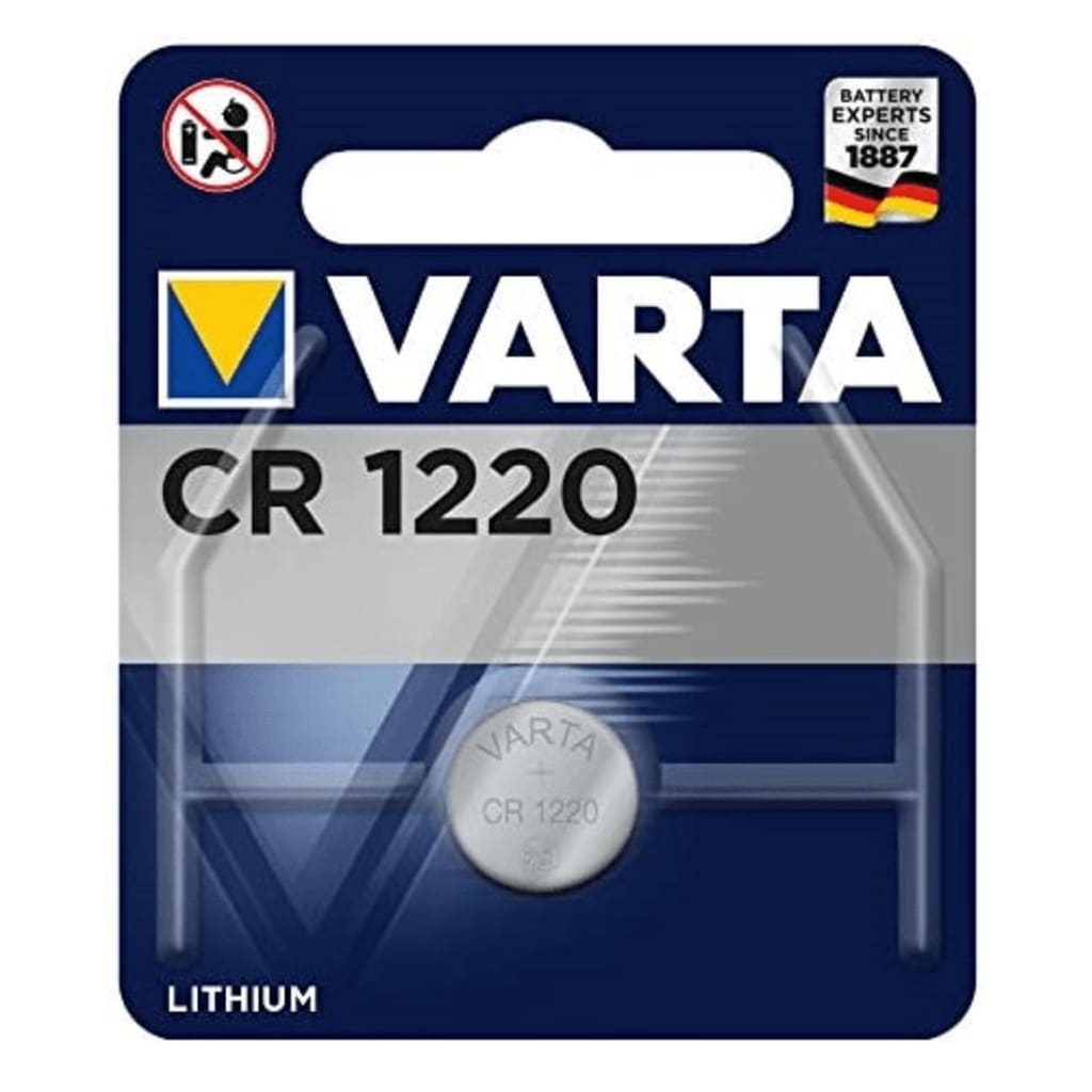 Varta CR1220 Lithium Knoopcel Batterij