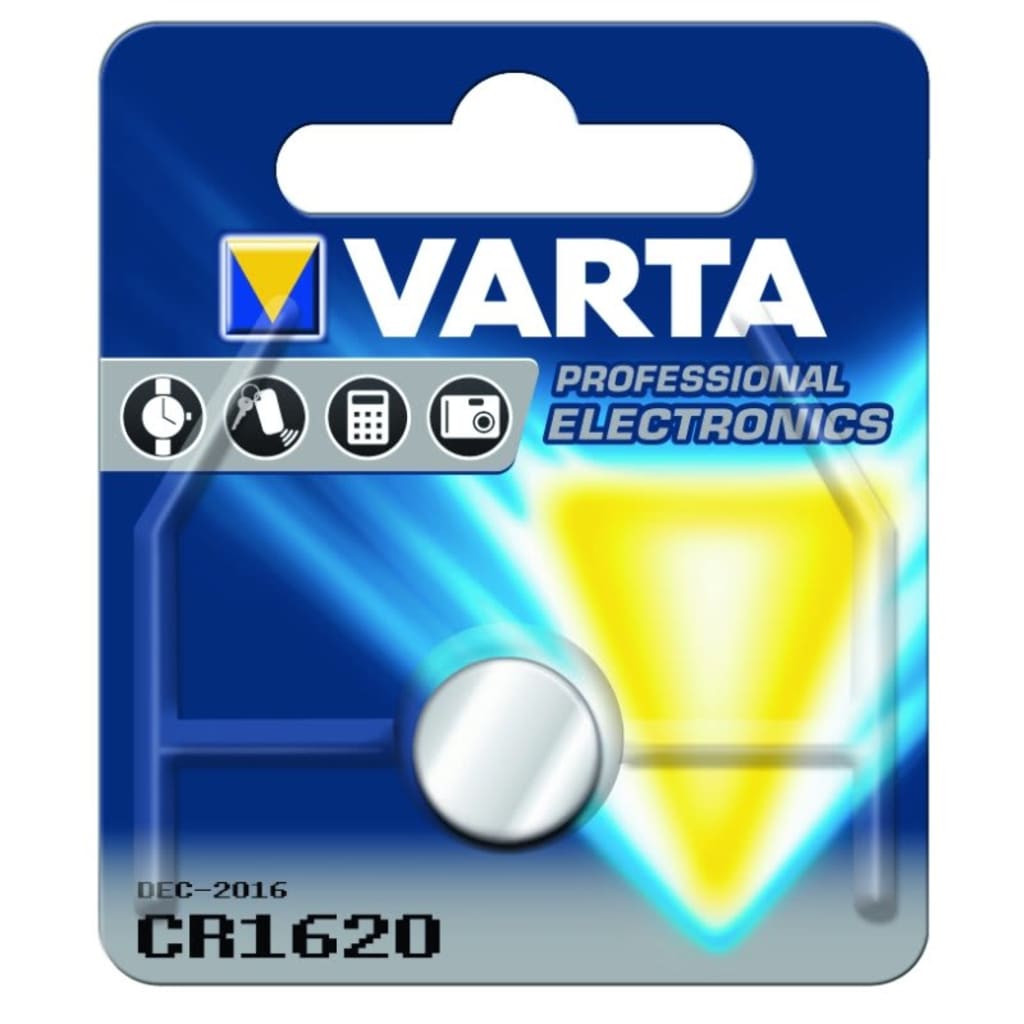 Afbeelding Varta Lithium CR1620 blister 1 door Vidaxl.nl
