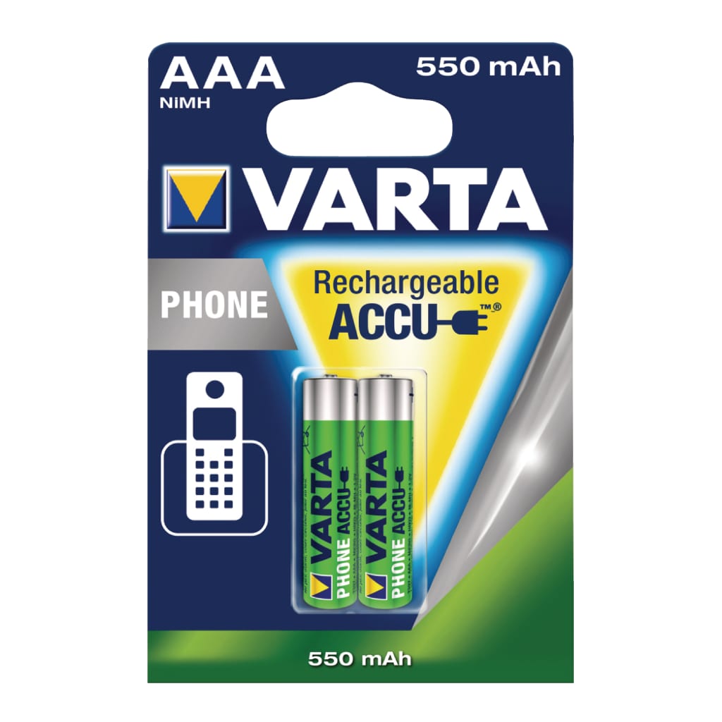 Varta Phone Power Accu AAA/HR03 550 mAh blister 2