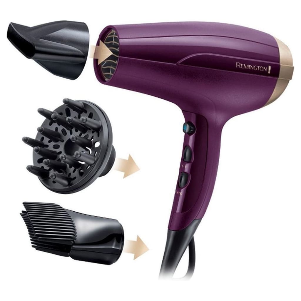 Afbeelding Remington D5219 2300W Paars Purple door Vidaxl.nl