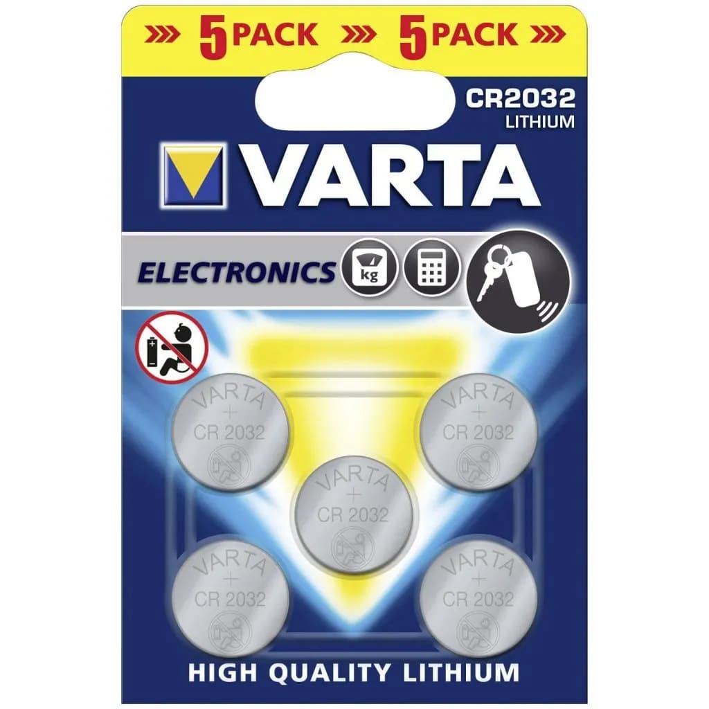 Afbeelding Varta CR2032 lithium 3v 5-pack ALTA door Vidaxl.nl