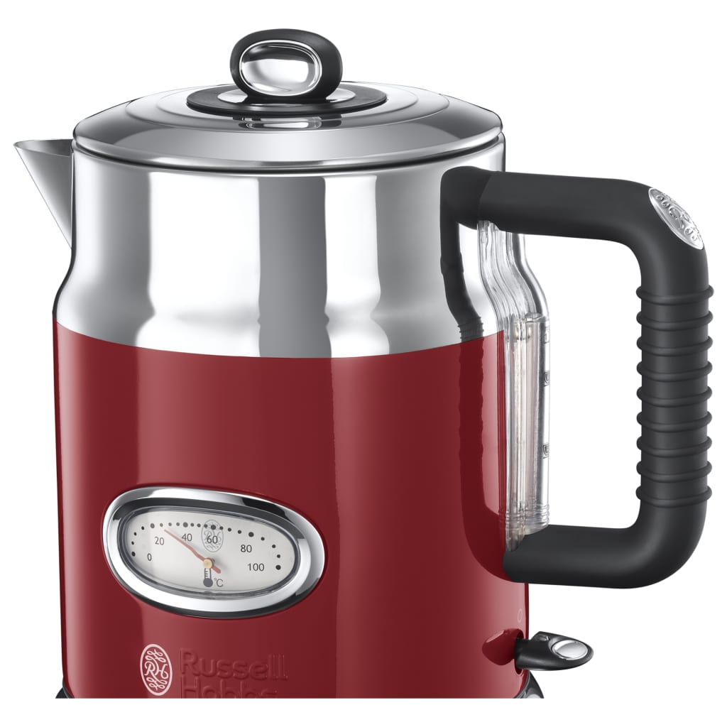 Russel Hobbs Russell Hobbs Retro Waterkoker Ribbon Red