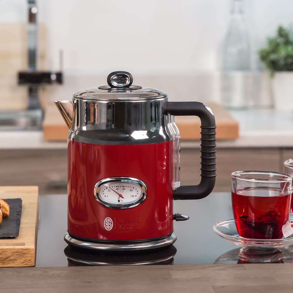 

Russell Hobbs Waterkoker Retro 2400 W 1,7 L rood