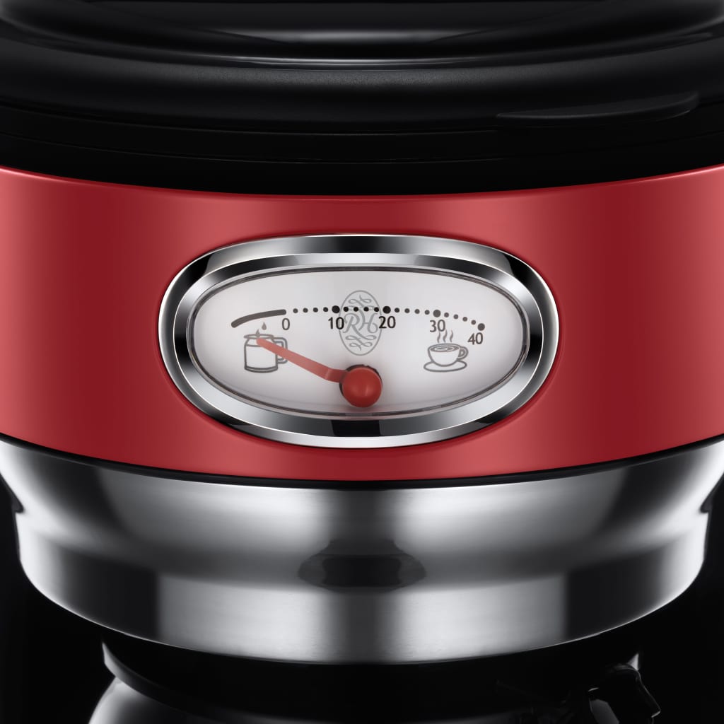 

Russell Hobbs Koffiezetapparaat Retro ribbon 1000 W 1,25 L rood