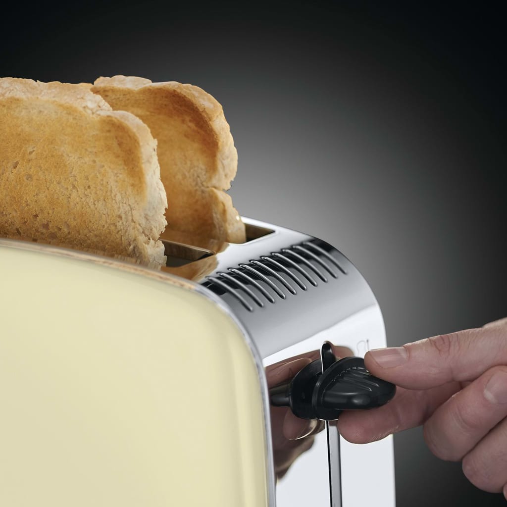 

Russell Hobbs Broodrooster Colours Plus 1670 W klassiek crèmekleurig